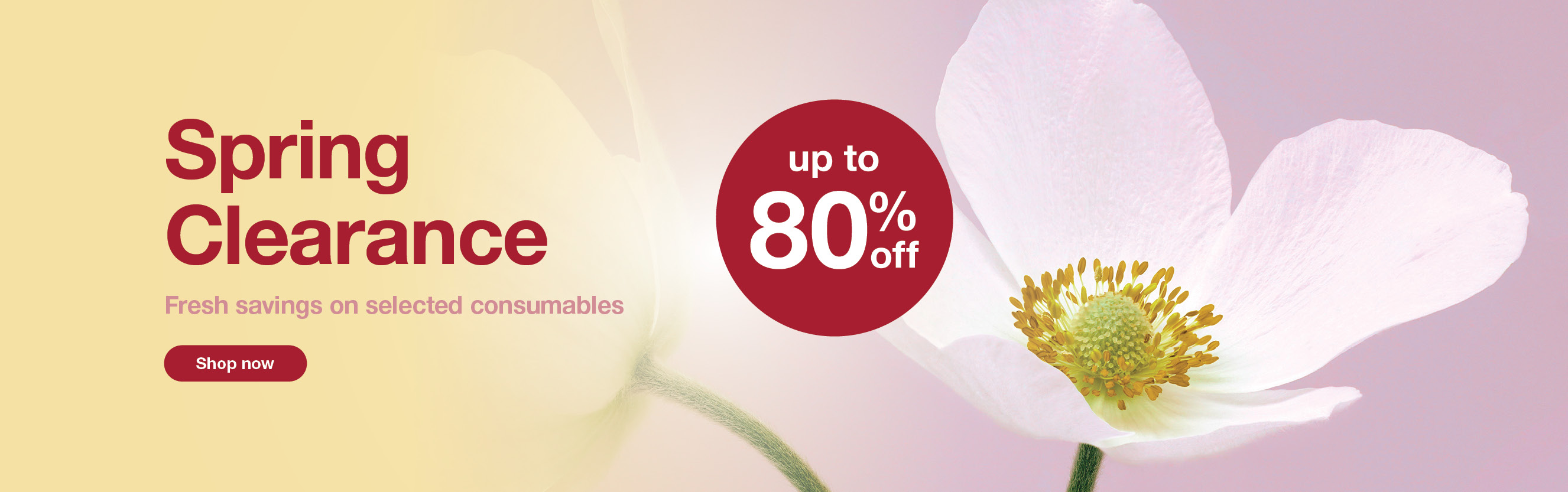 Spring Clearance